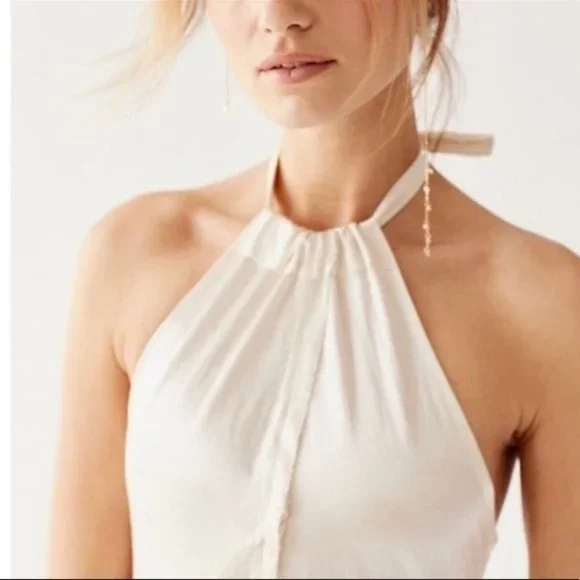 Brenda Knight For Free People RawHem Satin Dress - Picture 4 of 14